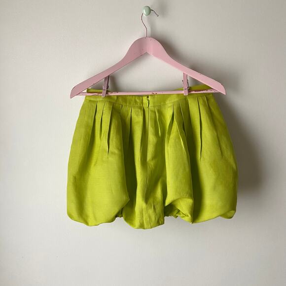 Tommy Hilfiger Lime Green Mini Skirt - Picture 2 of 5